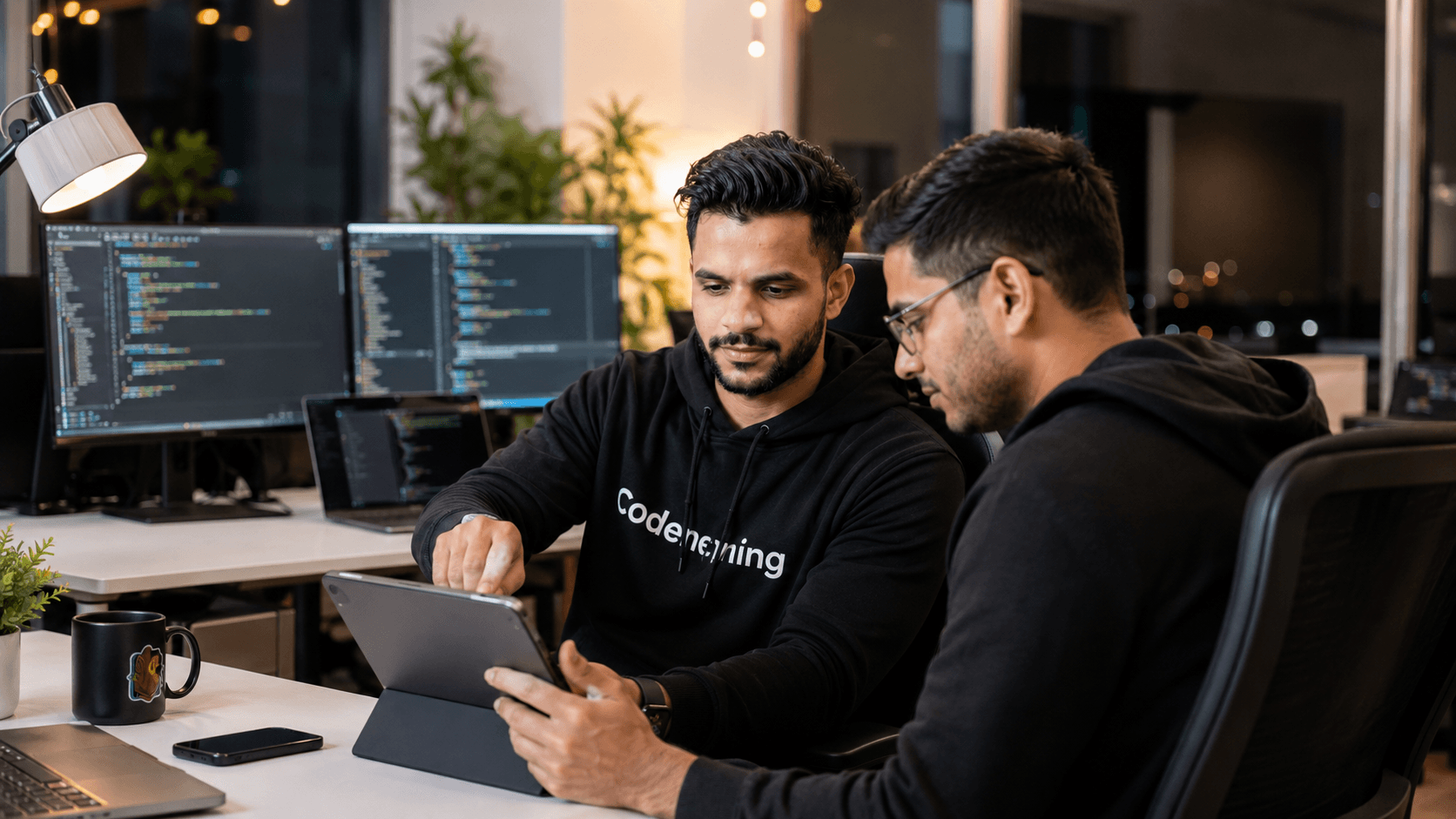 Behind the scenes at CodeMorning